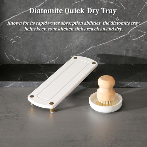 Soap Dispenser Set Comes with Stainless Steel Pumps (4 Count)