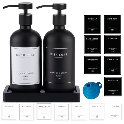 Black Soap Dispenser (2 Count)