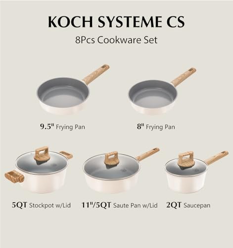 Nonstick Ceramic Cookware Set