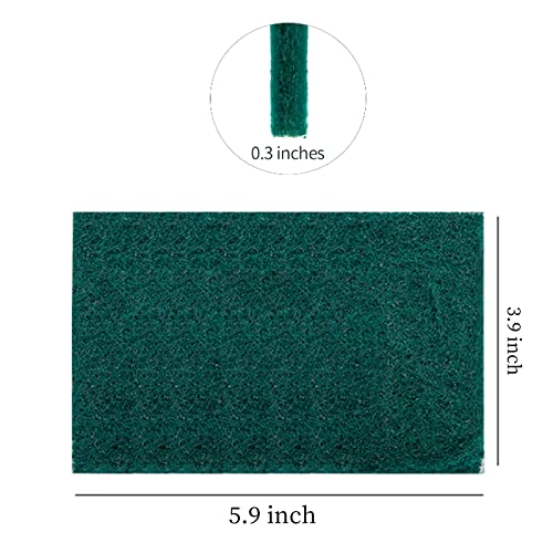 Heavy Duty Scour Pads Sponge Dish Scrubber Non (24 Count)