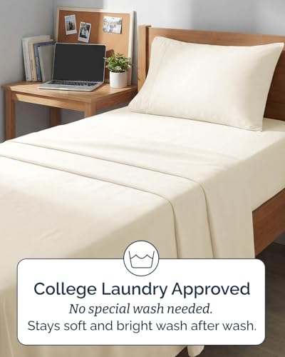 Twin XL 3 Piece Sheet Set (10 - Off White / Twin XL)