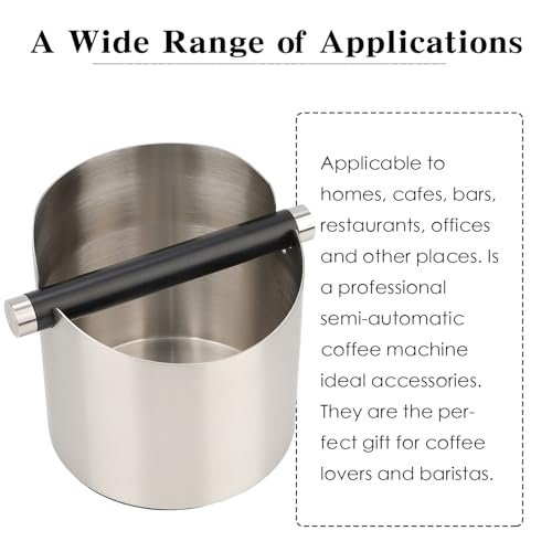Italian Espresso Tapping Box (Silver)
