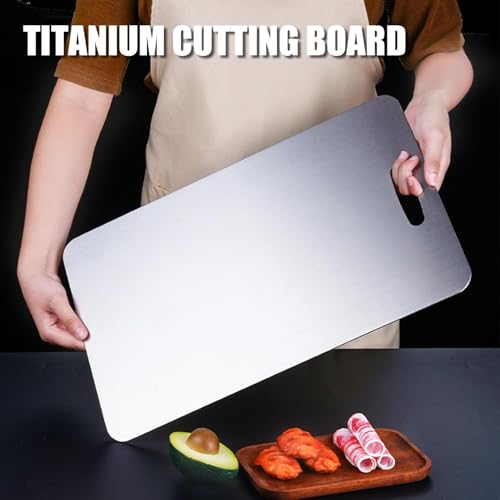 Titanium Cutting Board (18"L x 12"W)