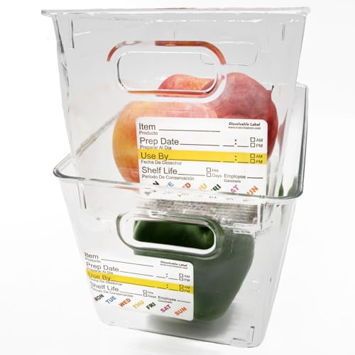 InStockLabels Dissolvable Food Rotation Labels (2500 Count)