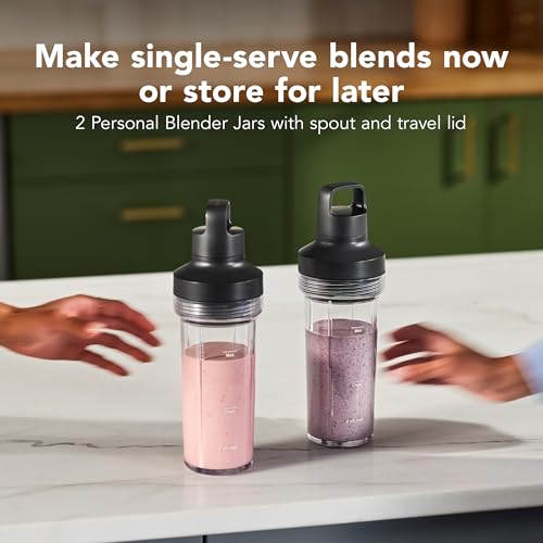 Pure Power Blender with 2 Blending Jars (Porcelain White)