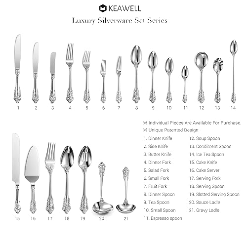 Luxury 45 Piece 18 (Silver)