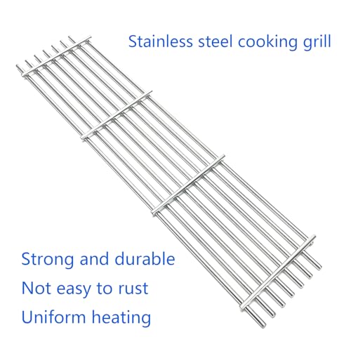 23-1/4" Stainless Steel Grid grates Replacement for Viking VGBQ 30 in T Series, VGBQ 41 in T Series, VGBQ 53 in T Series Viking Grill Grate VGBQ300T,VGBQ0302T Gas Grill (23 1/4" x 34 1/2")