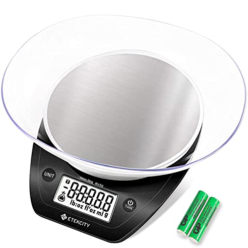 0.1g Food Scale (Dark Black / 11lb / 11lb)