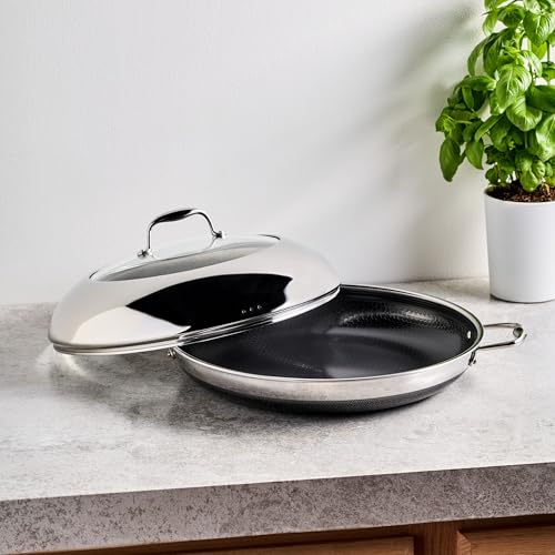 14" Hybrid Nonstick Frying Pan with Lid (Pan + Lid / 14-inch)