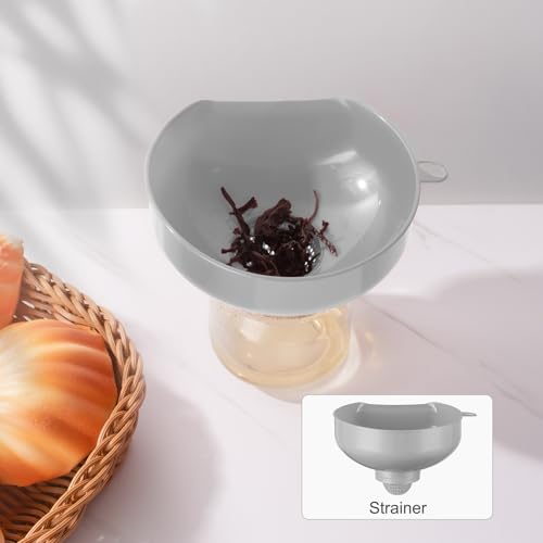 Wide Mouth Versatile Funnel for Kitchen Use for Filling Bottles