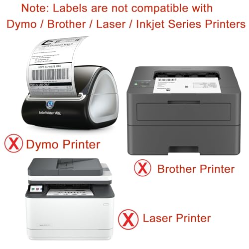 4"x 6" Direct Thermal Labels (4 x 6 inch)