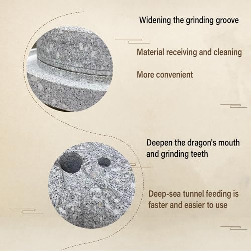 Traditional Stone Grain Mill (20cm/7.9in)