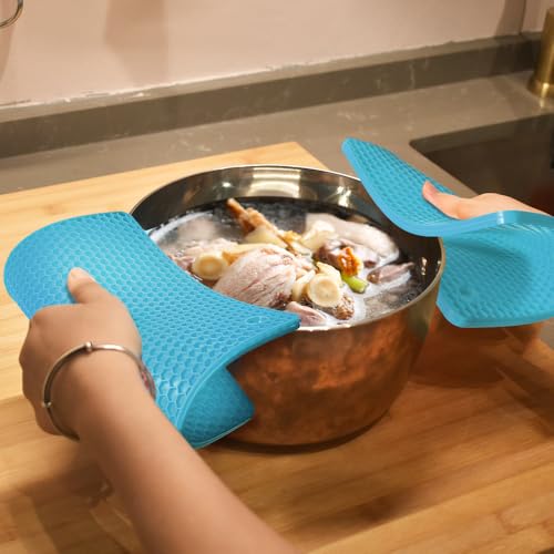 Silicone Square Trivets Mat (6 Count)