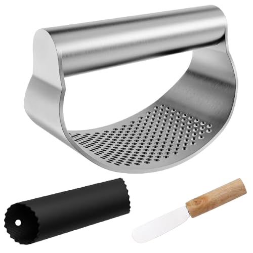 Garlic press kitchen tool garlic peeler professional ginger crusher ergonomic labor