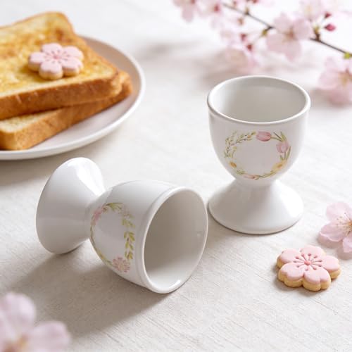 Ceramic Egg Cup Set (Floral)