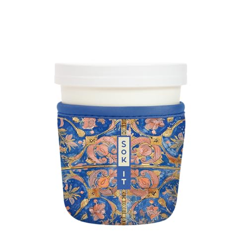 IceCreamSok Insulated Neoprene Cover (Bespoke Blooms / Fits Tapered Pints)