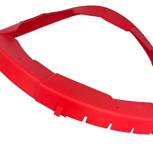 Adjustable Silicone Pie Crust Shields (2 PCS (Red))