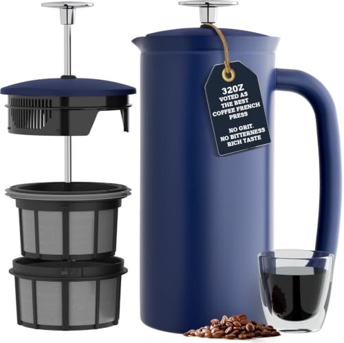 P7 French Press (32 oz / Aegean Blue)
