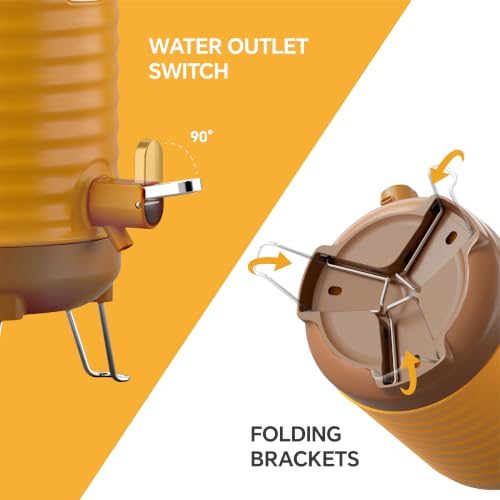 Insulated Beverage Dispenser 1.4gal (Sunset for Camping / 1,4gal)