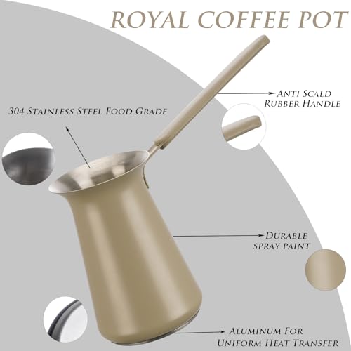 Turkish Coffee Pot (Gray)