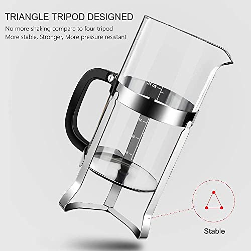 French Press 34oz (Silver / 34oz)