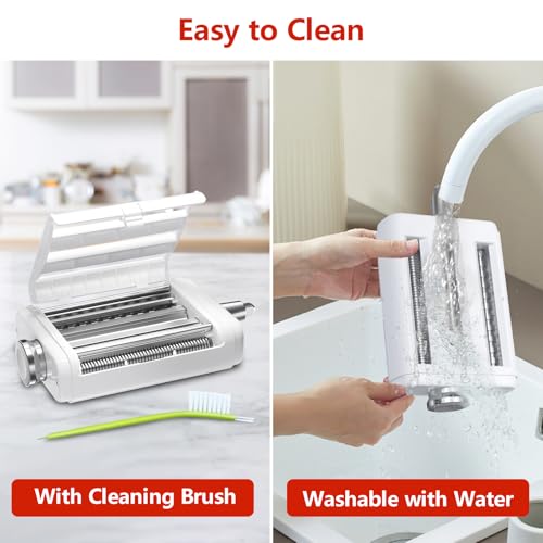 Pasta Maker Attachment for Kitchenaid (White)