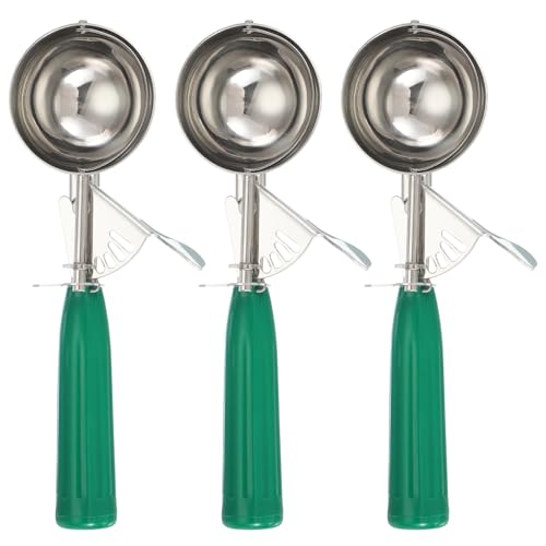 3 Pcs Cookie Scoops Ice Cream Scoop w