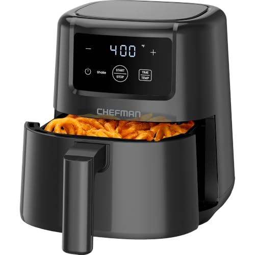 2 Qt Mini Air Fryer (2 Quart / Black)