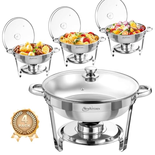 Chafing Dishes for Buffet 4 Pack
