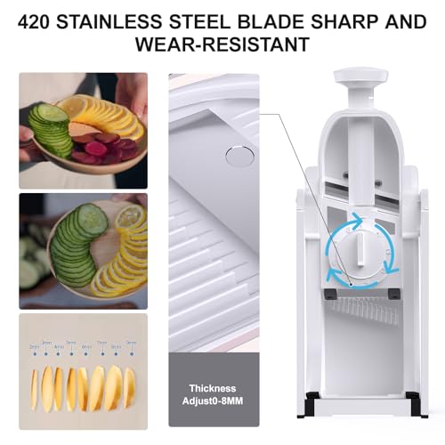 Safe Mandoline Slicer for Kitchen
