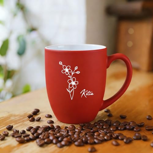 Personalized Coffee Mug (Brith Flower / Coffee Mug)