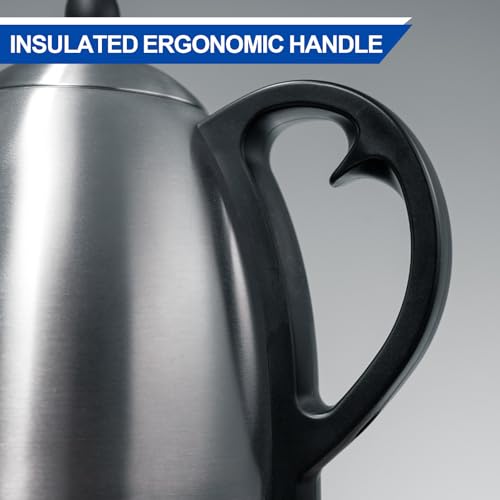 Cosmopolitan 1.0L Gooseneck Electric Kettle (Stainless Steel)