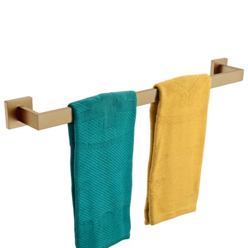 24 Inch Towel Rack for Bathroom Kitchen Towel Bars Wall Mount SUS304 Stainless Steel Towels Holder (Champagne Bronze / 24-Inch)