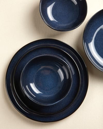 Extra Large Dinnerware Set for 12 (Starry Blue / Set (36pcs))