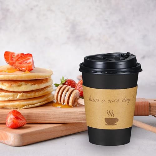 100 Pack 12 oz Coffee Cups (12OZ-100P)