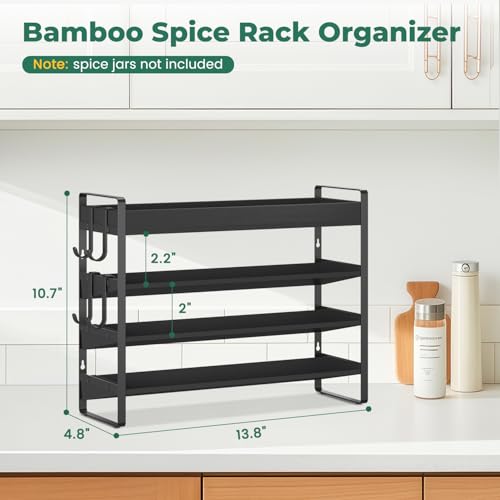 Spice Seasoning Rack Organizer Kitchen Countertop