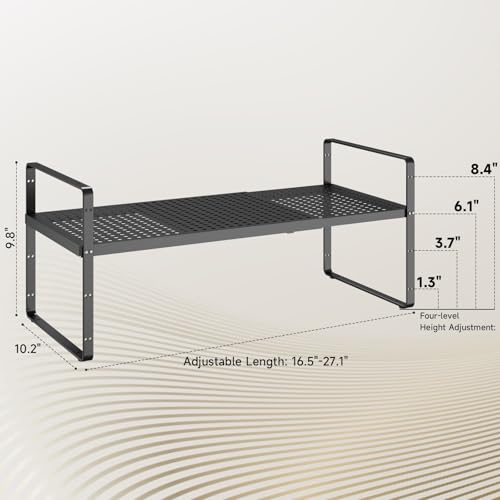 16.5~27.1" Expandable Shelf with Hole (16 Count)