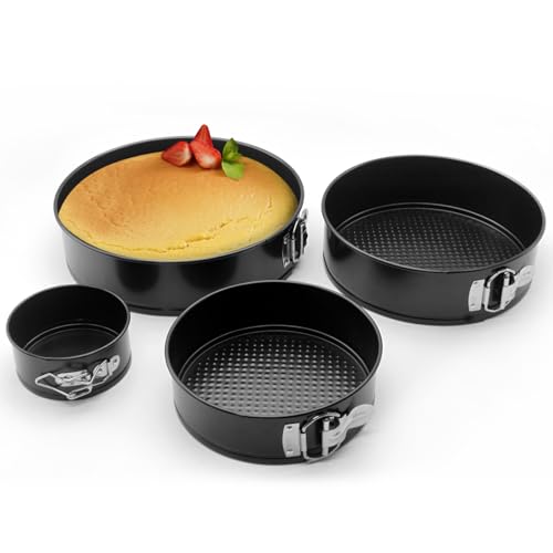 Cake Pan Set for Baking (Black Set)