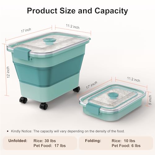 Rice Storage Container (15-30 Lbs)