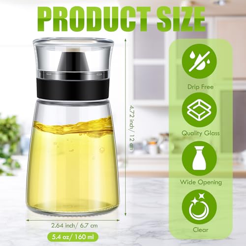 2 Pcs Oil and Vinegar Dispenser Set