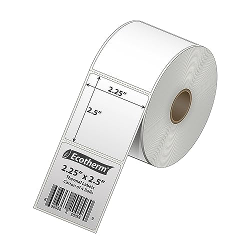 2.25" x 2.5" Thermal Labels (2400 Count)