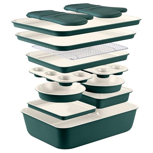 Nonstick Stackable Bakeware Set