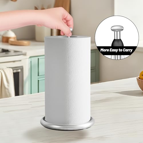 Simply Tear Paper Towel Holder Countertop with EVA Non