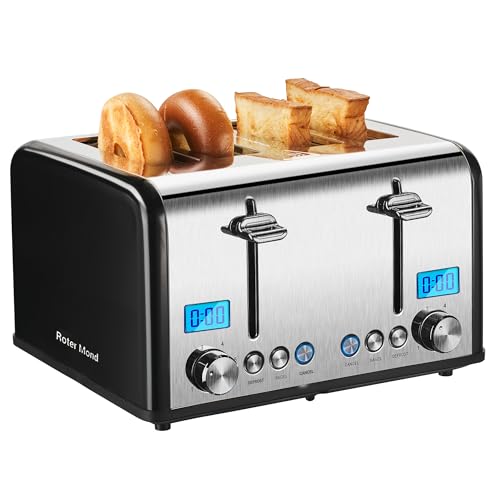 Countdown Stainless Steel 4 Slice Toaster with Bagel
