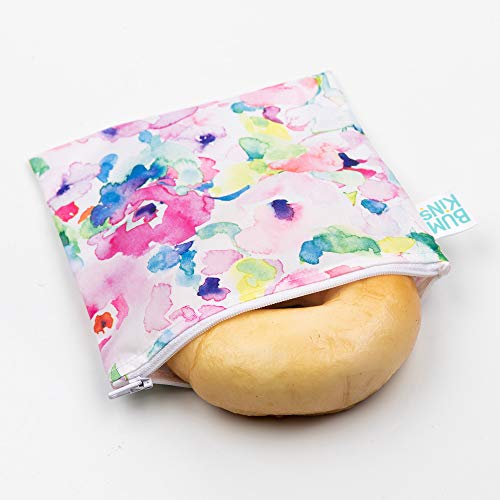 Reusable Sandwich and Snack Bags (Watercolors)