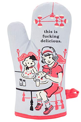 Oven Mitts Cute Kitchen Accessories & Kitchen Gifts (This is F'ing Delicious)