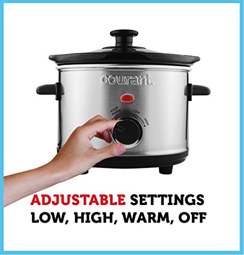 Small Slow Cooker 1.6 QT (1.6 Quarts)