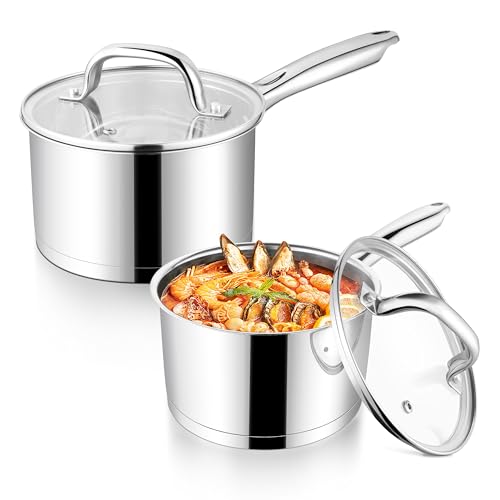 1 &2 Qt Saucepan with Lid (1 & 2 Quarts)
