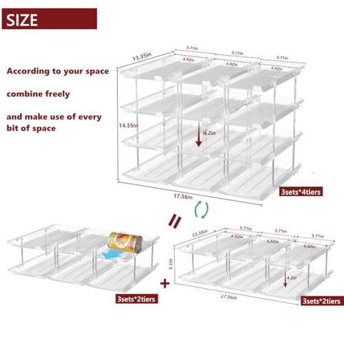 Can Organizer for Pantry (144 Count)