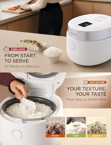 Induction Heating Rice Cooker (White)
